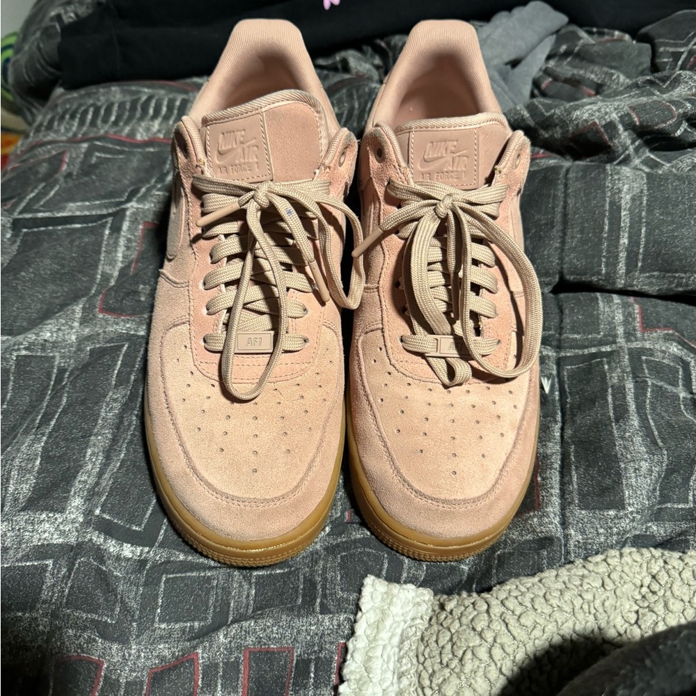 Particle Gum Air Force Ones